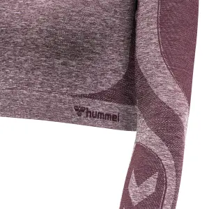 Dames-T-shirt met lange mouwen Hummel hmlkady seamless image-3