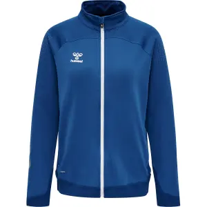 211854-7045-veste-zippee-femme-hummel-hml-lead-poly-bleu