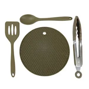 Silicone cooking utensil Trakker set image-0