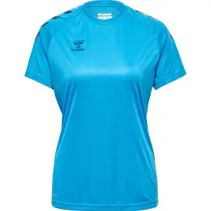211944-8729-t-shirt-damen-hummel-core-poly-tiefblau