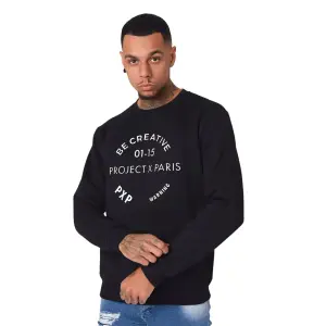 Sweatshirt mit schillerndem Logo-Relief Project X Paris image-0
