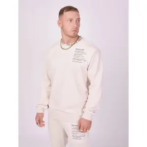 Rundhals-Sweatshirt mit Passe und Textnachricht Project X Paris image-2