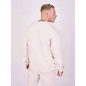 Rundhals-Sweatshirt mit Passe und Textnachricht Project X Paris image-3
