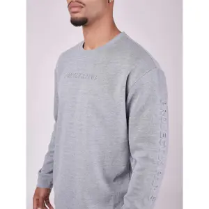 Basic sweatshirt met logo en ronde hals Project X Paris image-4