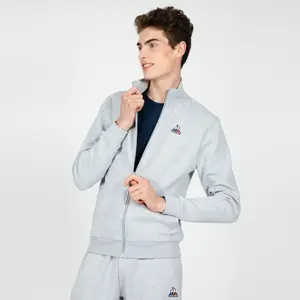 Sweatshirt med dragkedja Le Coq Sportif Essentiels image-1