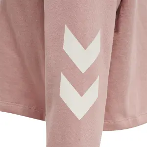 Sudadera con capucha para mujer Hummel hmllegacy cropped image-4