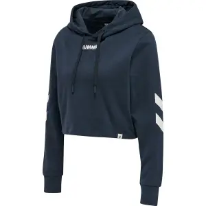 Damen-Crop-Top-Hoodie Hummel hmlLEGACY image-2