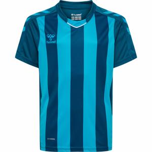 212642-7096-maillot-enfant-hummel-striped-bleu-corail-bleu-fonce