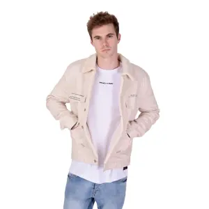 Chaqueta con cuello y forro de efecto lana Project X Paris image-0