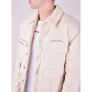 Chaqueta con cuello y forro de efecto lana Project X Paris image-4