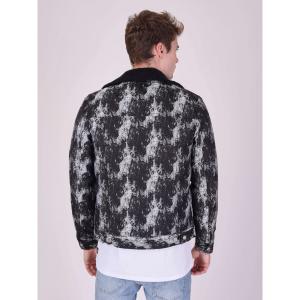 Blouson texturé col effet laine Project X Paris image-3