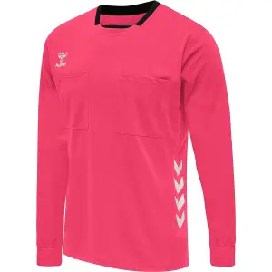 213749-3648-t-shirt-manches-longues-hummel-hmlreferee-chevron-rose