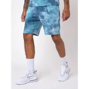 Korte broek met basislogoborduursel Project X Paris tie & dye image-2