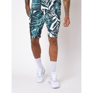 Exotic leaf logo shorts Project X Paris image-2