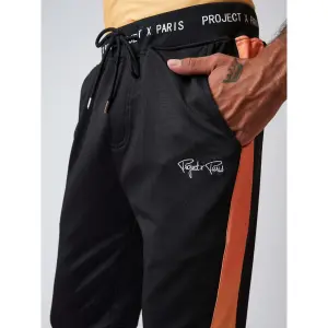 Calça de jogging com faixa impressa degradê Project X Paris image-4