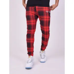 Calças de treino de xadrez bicolor Project X Paris image-2