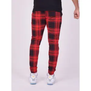 Calças de treino de xadrez bicolor Project X Paris image-3