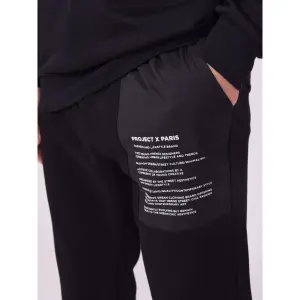 Jogginghose mit Textbesatz Project X Paris image-4