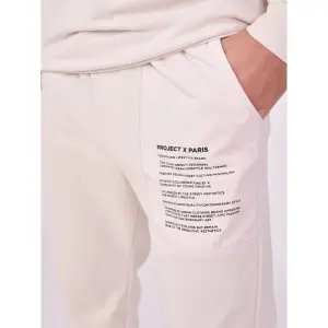 Jogginghose mit Textbesatz Project X Paris image-4