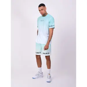 Washed out shorts with reflective material Project X Paris image-1