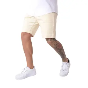 Denim short met naadinzet Project X Paris image-2