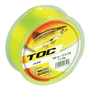 Nylon WaterQueen Toc Jaune Fluo 150m 2,5kg image-0