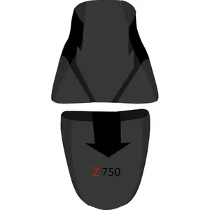 Motorrad-Sattelbezug Bagster z 750 image-0