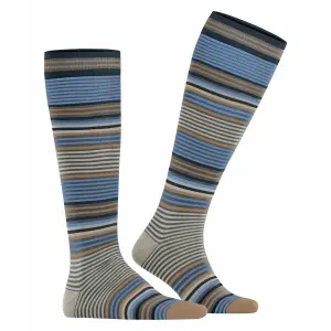 Calcetines altos Burlington Stripe image-1