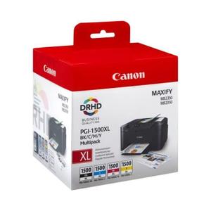 Lot de 4 cartouches d'encres Canon BK