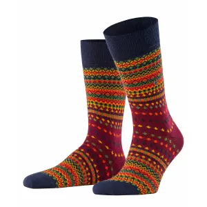 Burlington Ancient Fair Isle Socks image-0