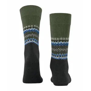 Burlington Rough Fair Isle Socks image-3