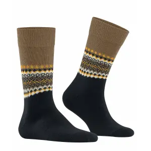 Burlington Rough Fair Isle Socks image-1