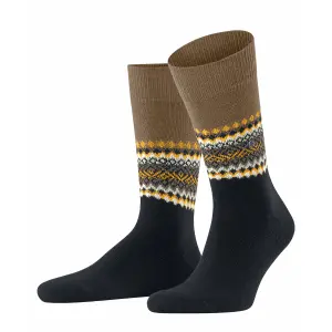 Burlington Rough Fair Isle Socks image-2