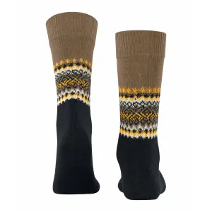 Burlington Rough Fair Isle Socks image-3