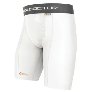 220-wh-kompressionsshorts-shock-doctor-avec-coquille-de-protection-weiss