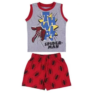 Pyjamas court brettelles enfant Cerda Spiderman image-0
