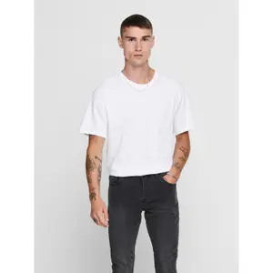 T-Shirt Only & Sons Onsmatt Life Longy image-2