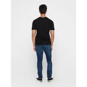 T-shirt Only & Sons Onsalbert Life New image-5