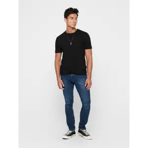 T-shirt Only & Sons Onsalbert Life New image-2