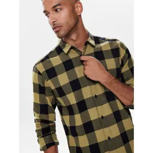 Shirt Only & Sons Onsgudmund Life Checked image-6