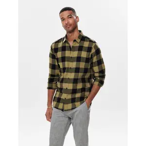 Shirt Only & Sons Onsgudmund Life Checked image-1