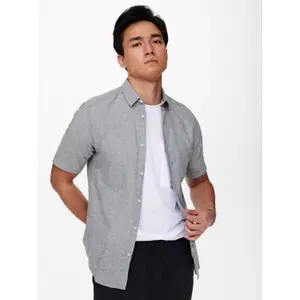 Hemd Only & Sons Onscaiden Solid Linen image-4