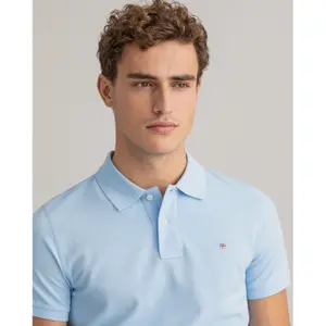 Polo en coton piqué Gant Original Rugger image-3