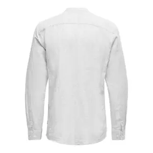 Mao collar shirt Only & Sons Onscaiden image-4
