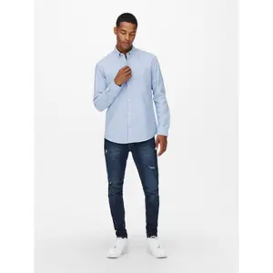 Shirt Only & Sons Onsneil Life Oxford image-5