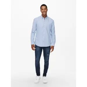 Shirt Only & Sons Onsneil Life Oxford image-4