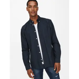 Shirt Only & Sons Onsneil Life Oxford image-4