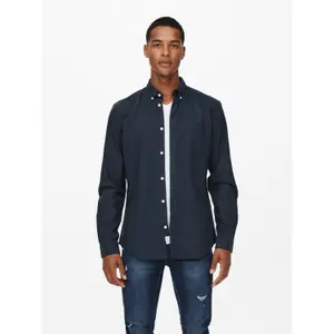 Shirt Only & Sons Onsneil Life Oxford image-1
