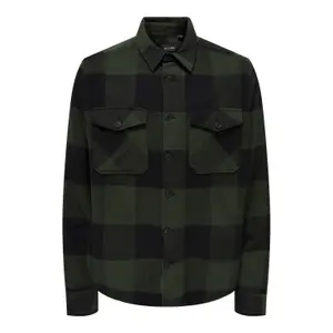 Camisa Only & Sons Onsmilo Life Check Overshirt image-0
