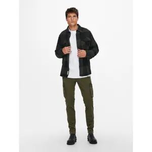 Camisa Only & Sons Onsmilo Life Check Overshirt image-1